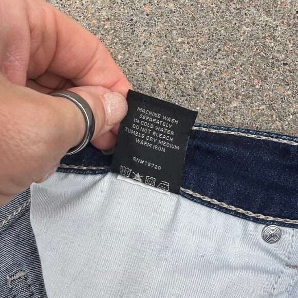 Buckle BKE Harper Boot Stretch Plus Size Womens 38R Blue Jeans - Picture 7 of 7